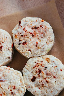 Изображение Котлеты из кальмара и палтуса