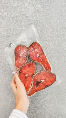 Изображение Стейки кижуча