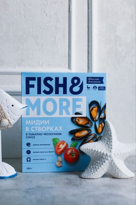 Изображение Мидии в томатно-чесночном соусе