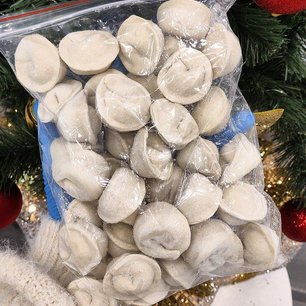 Пельмени из кальмара