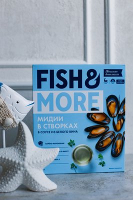 Изображение Мидии в соусе из белого вина